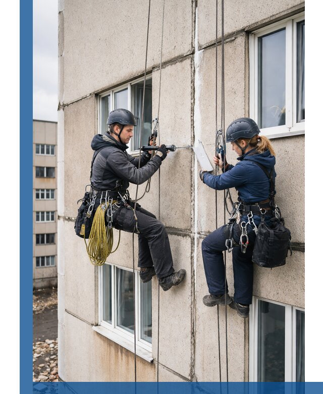 Герметизация межпанельных швов тёплым швом в Ленинске-Кузнецком