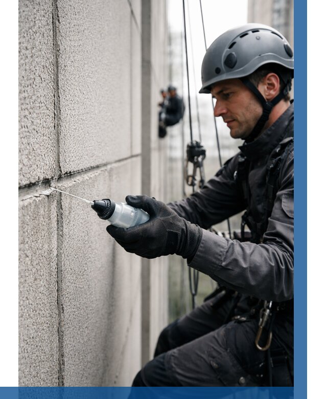 Противогрибковая обработка швов в Ленинске-Кузнецком от 715 р. | ВЫСОТНИК-Лнн