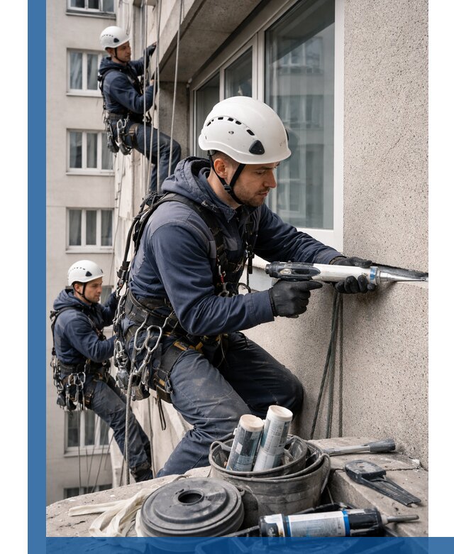 Герметизация швов лоджии в Ленинске-Кузнецком профессионально и надежно