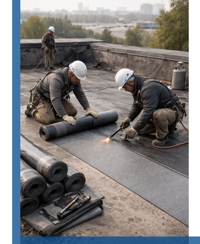 Монтаж мягкой кровли в Ленинске-Кузнецком профессионально и надежно
