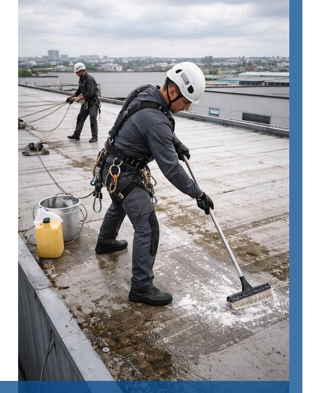 Очистка крыши по графику в Ленинске-Кузнецком от 7666 р. | ВЫСОТНИК-Лнн