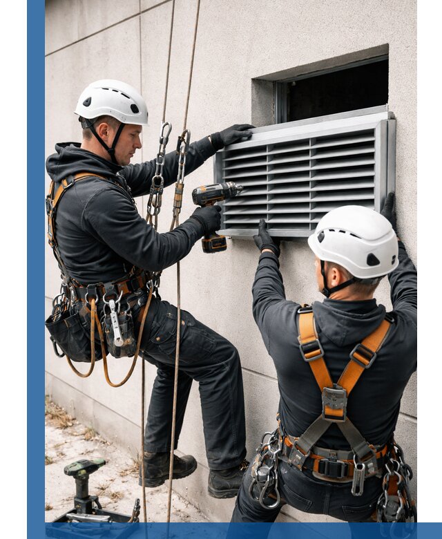 Монтаж вентиляционных решеток в Ленинске-Кузнецком профессиональный сервис