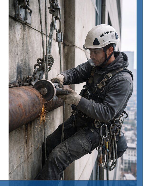 Резка металла на высоте в Ленинске-Кузнецком по цене от 4599 р. | ВЫСОТНИК-Лнн