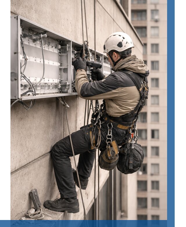 Ремонт вывески на высоте в Ленинске-Кузнецком от 4599 р. | ВЫСОТНИК-Лнн