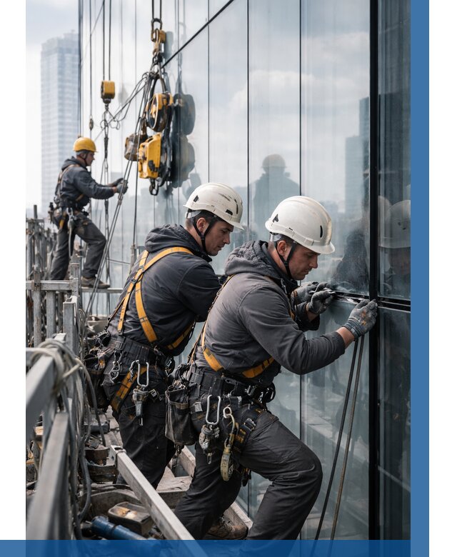 Структурное остекление фасадов в Ленинске-Кузнецком от 9710 р. | ВЫСОТНИК-Лнн