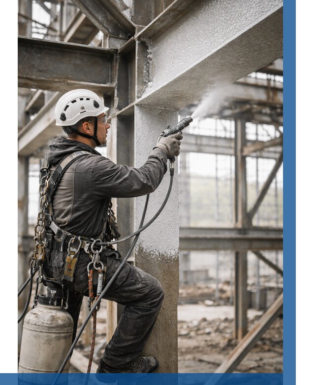 Огнезащита металлоконструкций от 767 р. | ВЫСОТНИК-Лнн в Ленинске-Кузнецком