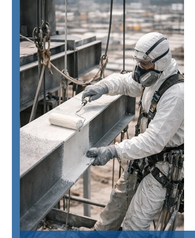 Профессиональная огнезащитная обработка металлоконструкций в Ленинске-Кузнецком