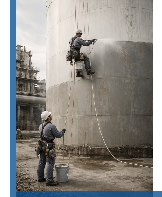 Покраска стальных резервуаров и емкостей в Ленинске-Кузнецком профессионально