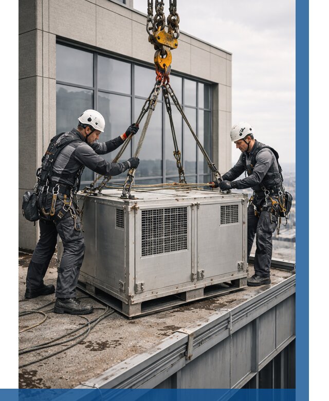 Такелажные работы на высоте в Ленинске-Кузнецком от 8177 р. | ВЫСОТНИК-Лнн