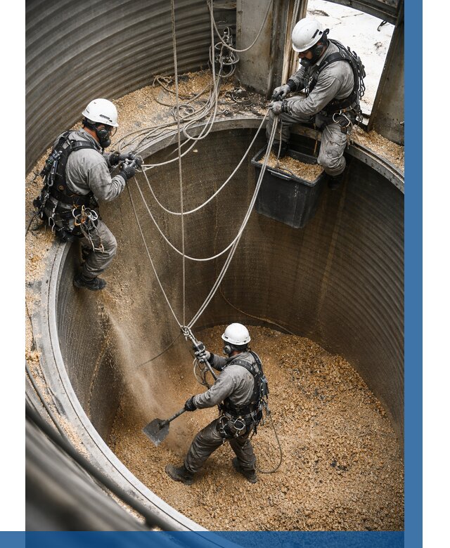 Чистка зерновых бункеров в Ленинске-Кузнецком от 12265 р. | ВЫСОТНИК-Лнн