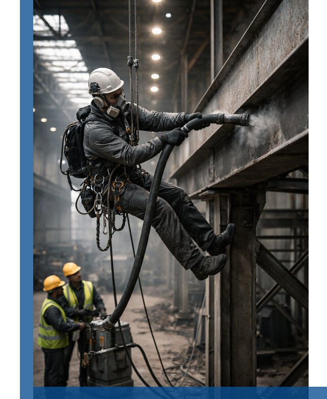 Обеспыливание конструкций в цехах промышленного производства в Ленинске-Кузнецком