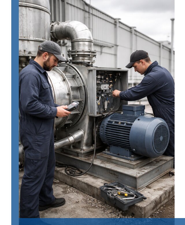 Техническое обслуживание промышленного оборудования в Ленинске-Кузнецком