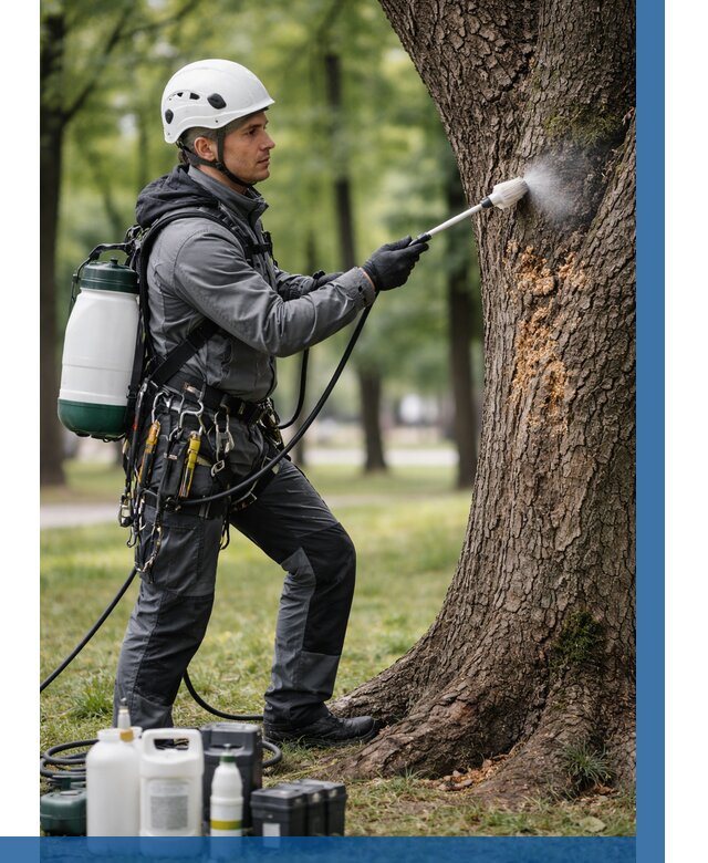 Обработка деревьев от вредителей в Ленинске-Кузнецком от 4599 р. | ВЫСОТНИК-Лнн