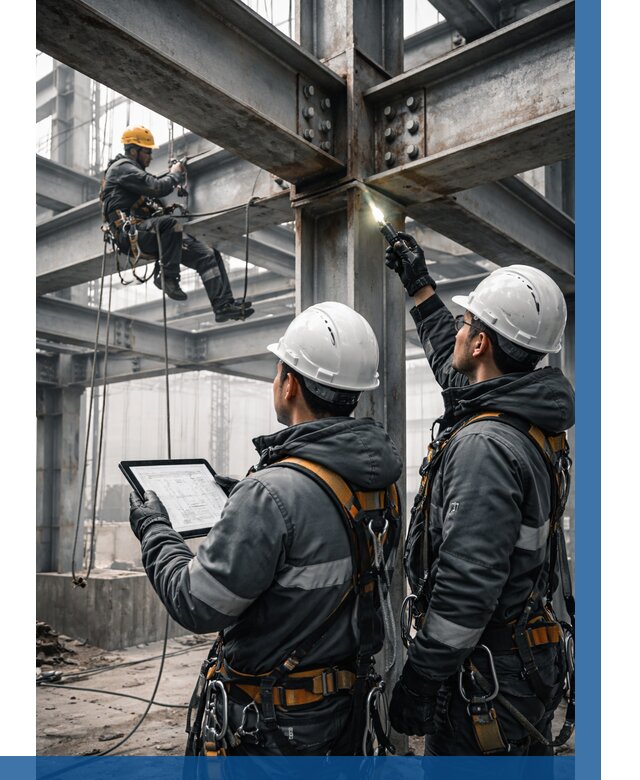 Обследование металлоконструкций в Ленинске-Кузнецком от 5622 р. | ВЫСОТНИК-Лнн